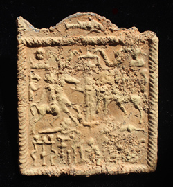 Gallo-Roman Figural Votive Plaque c. 3rd Century AD.